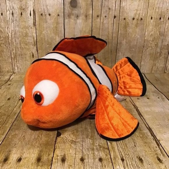 Disney Store Nemo Plush 17" Finding Nemo - Picture 1 of 6